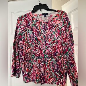 Chaps Cardigan Sweater 🩷